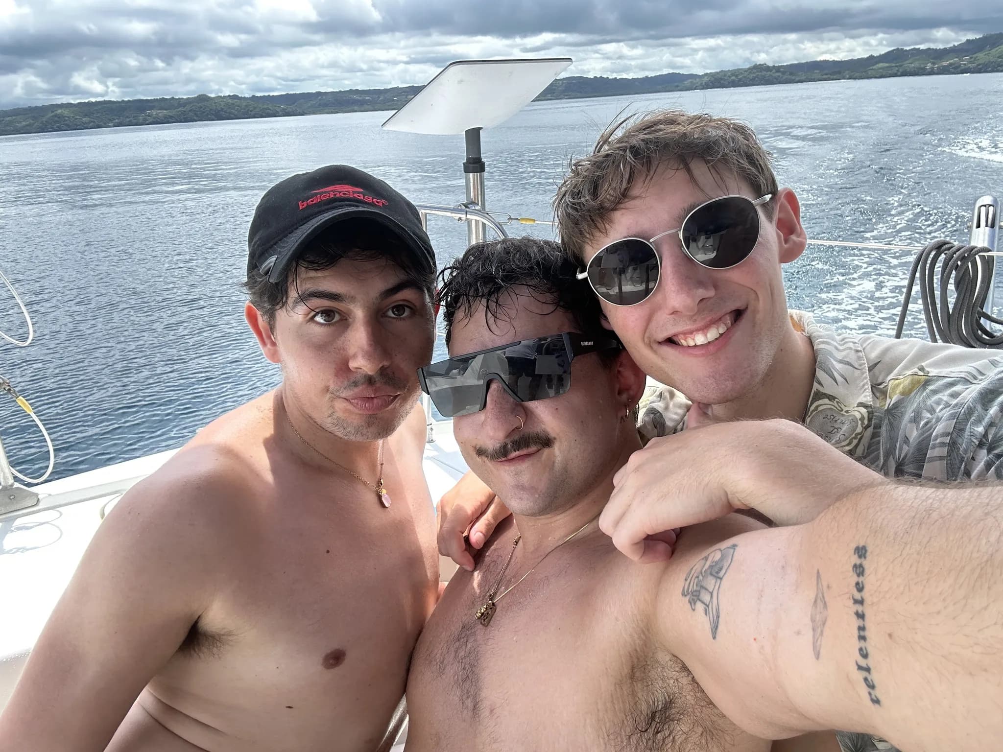 Boat day selfie