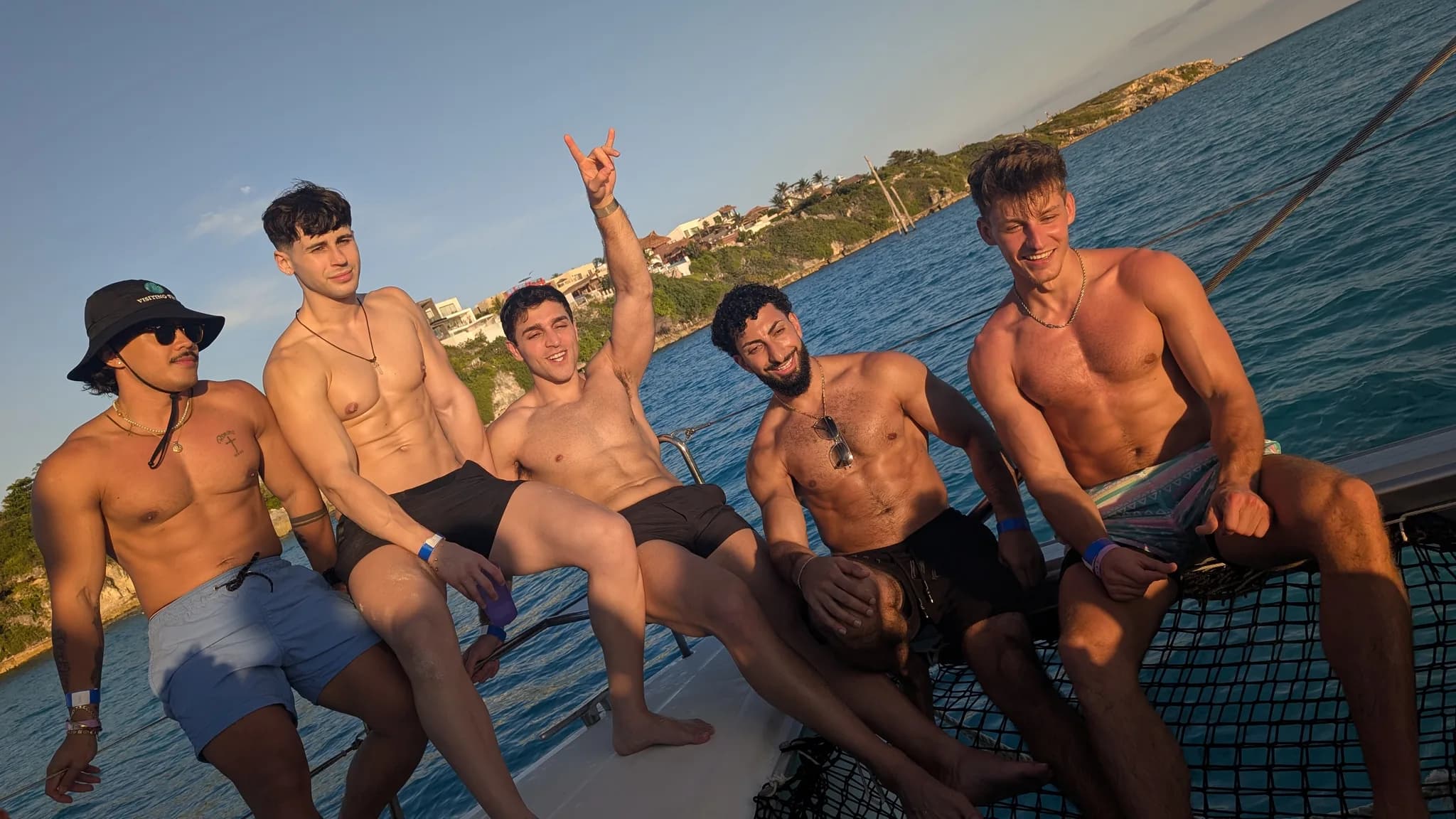 Catamaran crew