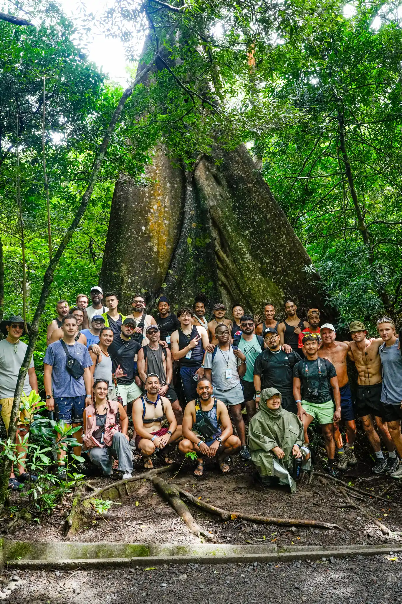 Under the ceiba tree in Costa Rica