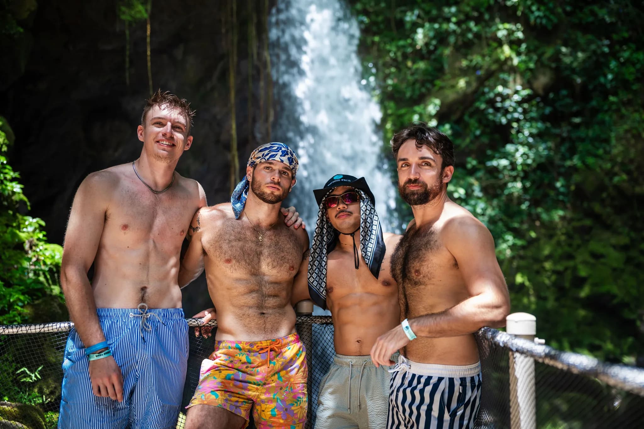 Waterfall crew