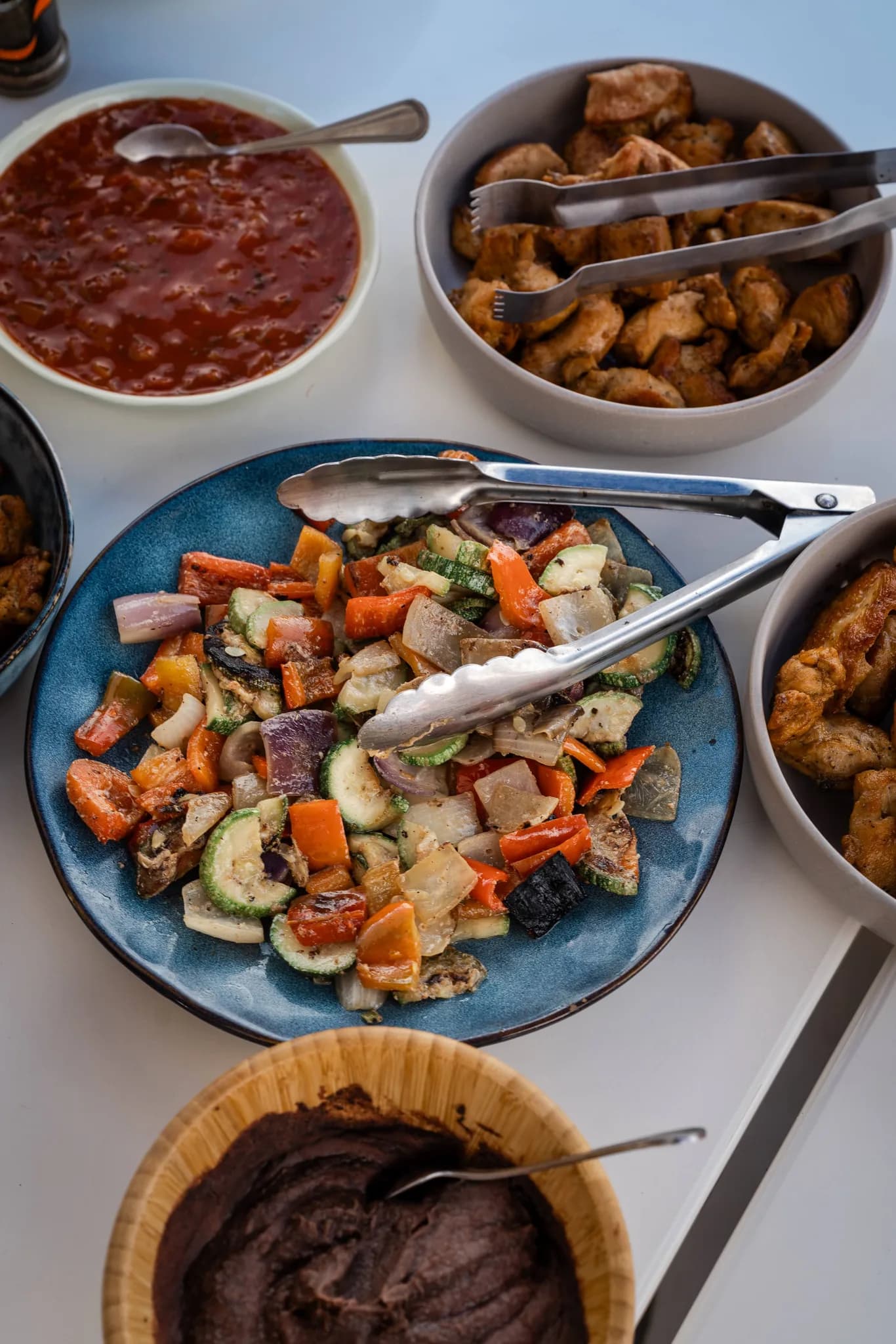Family-style lunch