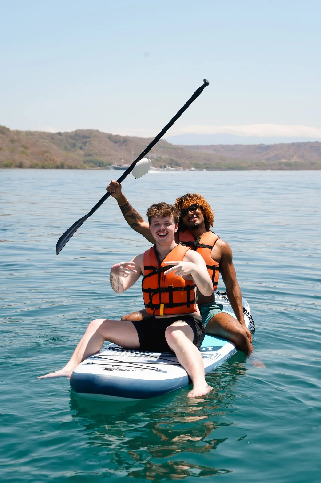 Two-up on the paddleboard