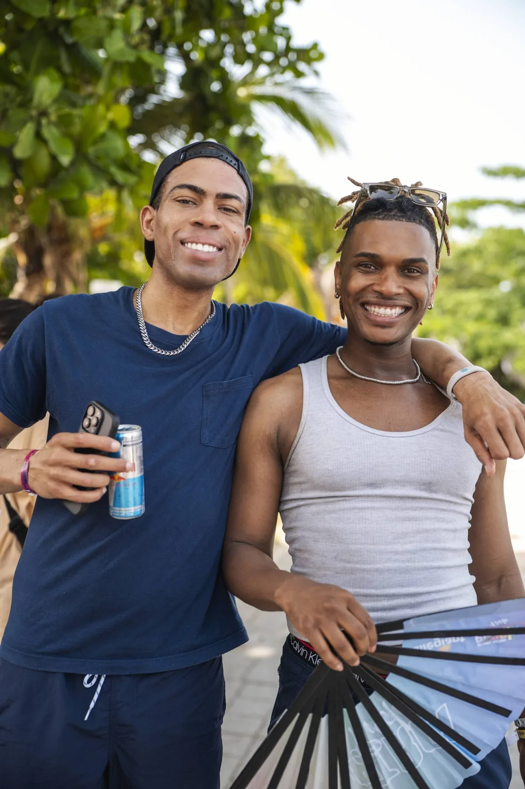 Visiting Wrld LGBTQ+ fitness retreat group activity