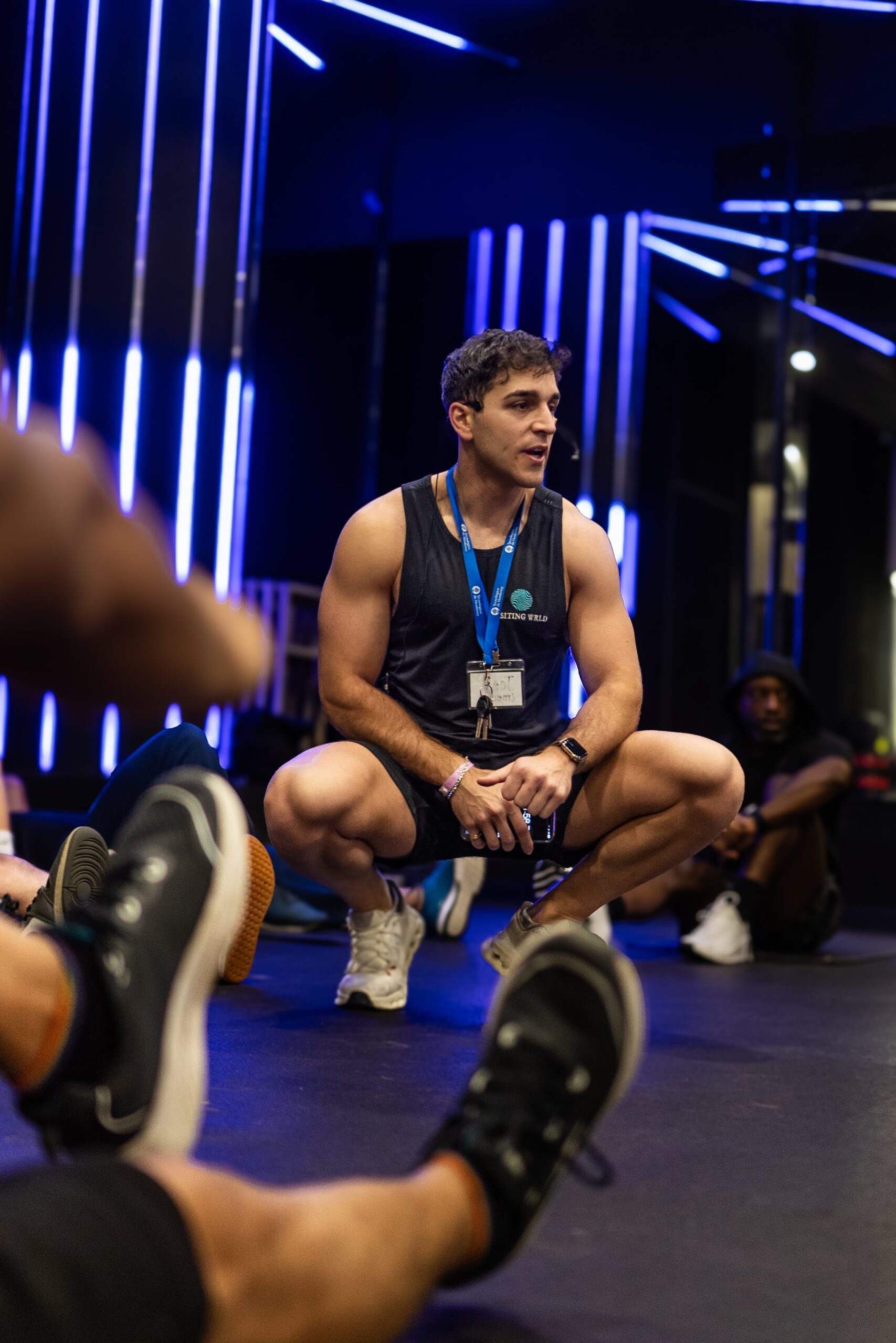 Visiting Wrld gym training